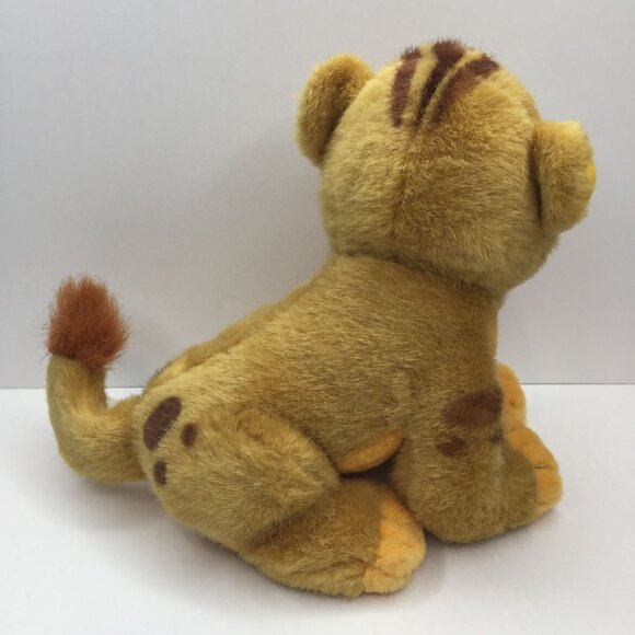 Disney The Lion King Simba Cub Yellow Gold Plush Stuffed Animal Kid Children Toy - Picture 3 of 12